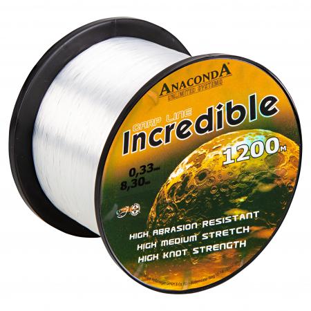  Angelschnur Incredible Line (translucent white, 5.000 m)