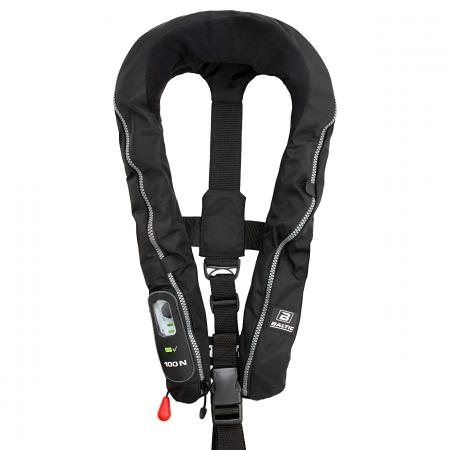  Compact 100 Inflatable Life Jacket (Black)
