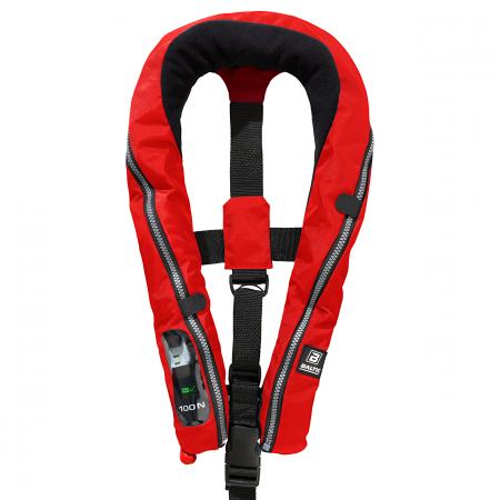 Compact 100 Aufblasbare Rettungsweste (Rot)