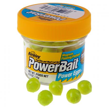 Softbait PowerBait® Power Eggs® Floating Magnum (Chartreuse)