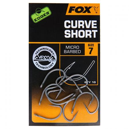 Fox Angelhaken Edges Curve Short Hooks X10