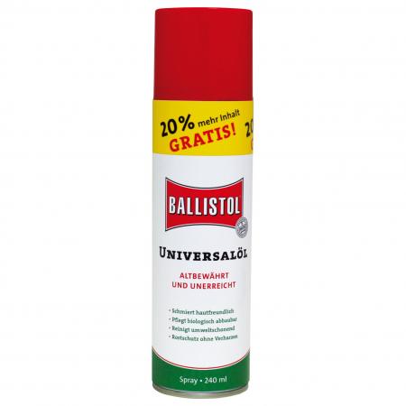  Ballistol Universal Oil Spray - 240 ml special size - 20% more content