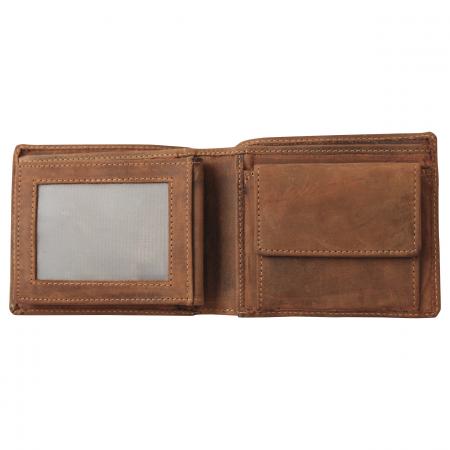  Vintage Thigh Bag ‘Stag-3’ Leather (Brown)