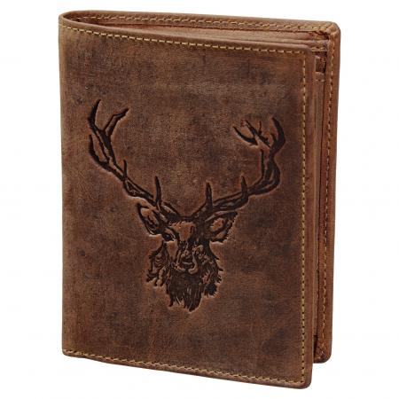  Vintage Animal Collection "Royal Stag" Leder (Braun)