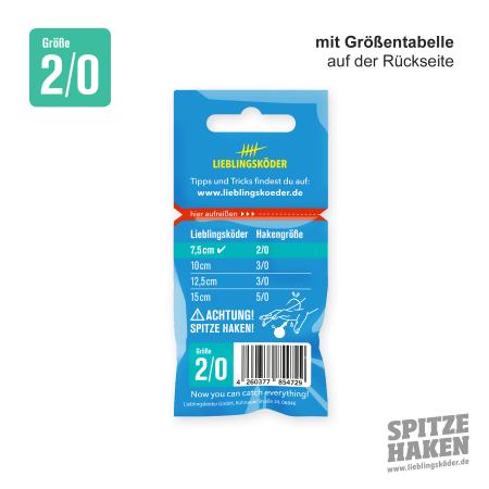  Angelhaken Spitze (2/0)