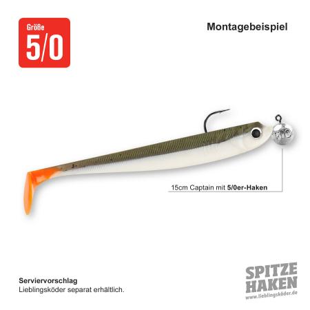 Lieblingsköder Angelhaken Spitze (5/0)