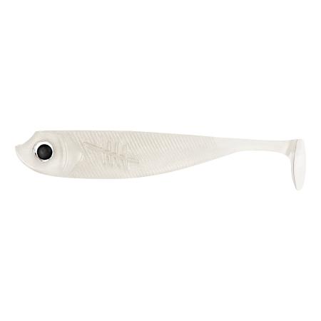  Gummifisch Barschköder (5 cm, Mr. White)