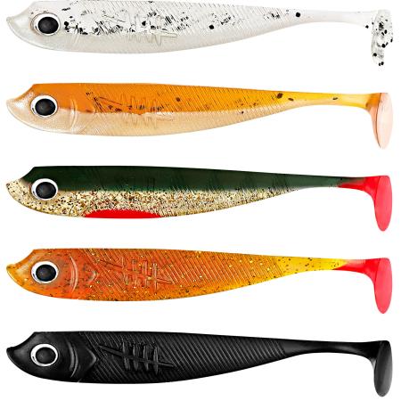  Gummifisch Barschköder (7 cm, Ultimate Collection klares Wasser)