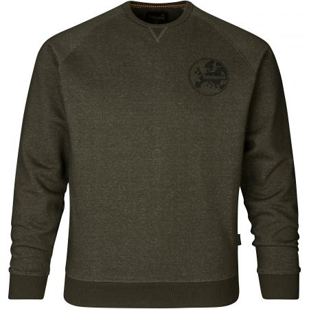  Key Point Sweatshirt Herren (Pine Green Melange)