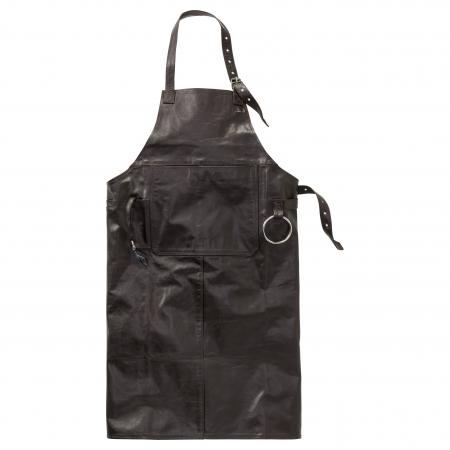 Lederschürze BBQ Fanatic (Braun)