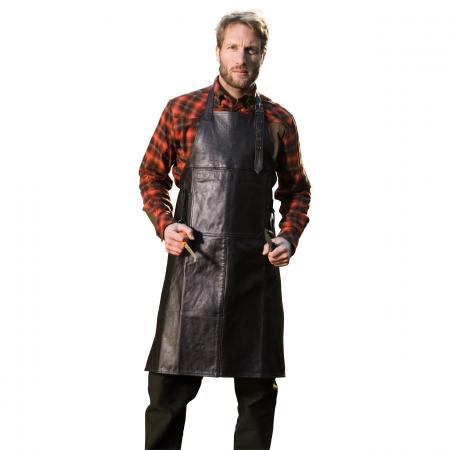 il Lago Passion Lederschürze BBQ Fanatic (Braun)