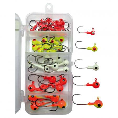 Jigkopf-Set Rundkopf