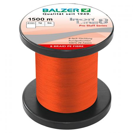  Fishing Line Iron Line 8 Pro Staff (red, 1.500 m)