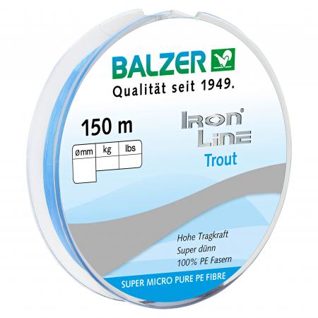  Angelschnur Iron Line (hellblau, 150 m)