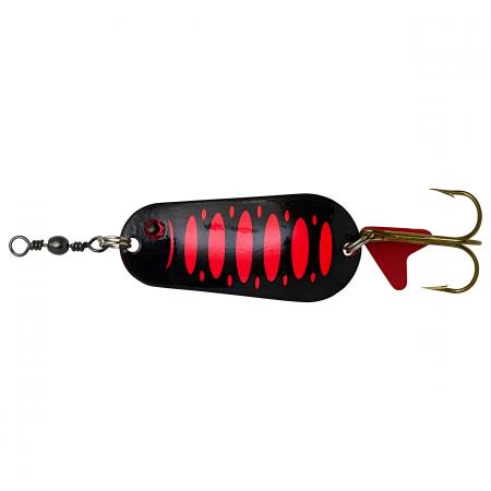 Effzett Blinker Standard Spoon (Fluo Red/Black UV)