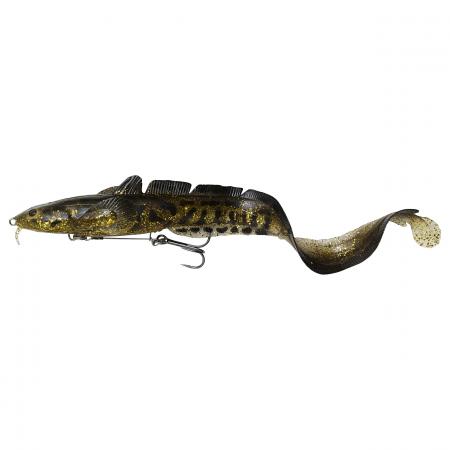  Quappen Softbait 3D Burbot Shallow (Gold Burbot UV)