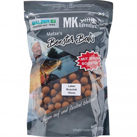  Boilies MK Adventure Booster Balls (Liver/Shell)