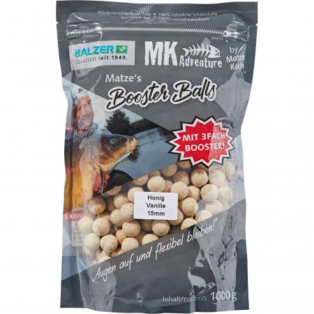  Boilies MK Adventure Booster Balls (Honig/Vanille)