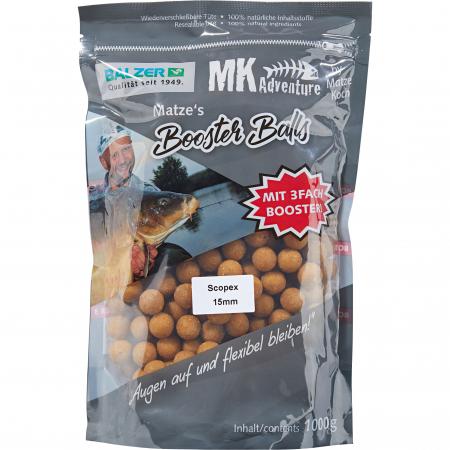  Boilies MK Adventure Booster Balls (Scopex)