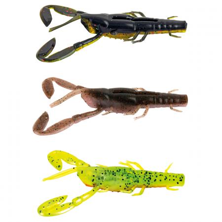  Gummikrebs Set Ultra UV Critter