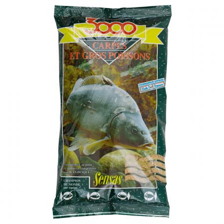 Sensas Friedfischfutter 3000 Carpe (Karpfen)