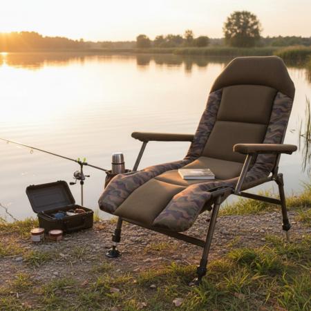 Camou Carp Chair Relax Comfor DLX