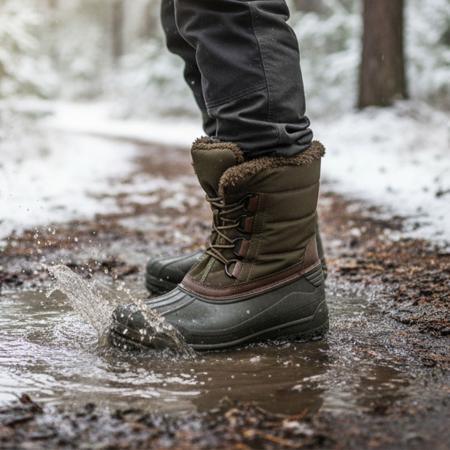 Almwalker Winterstiefel Polar Extreme Herren (Oliv/Schwarz)