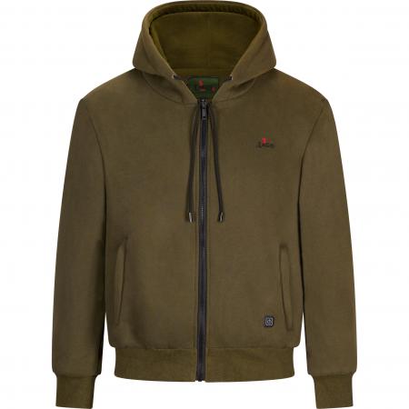 il Lago Red Level Sweatjacke Feuerland Herren, beheizbar (Oliv)