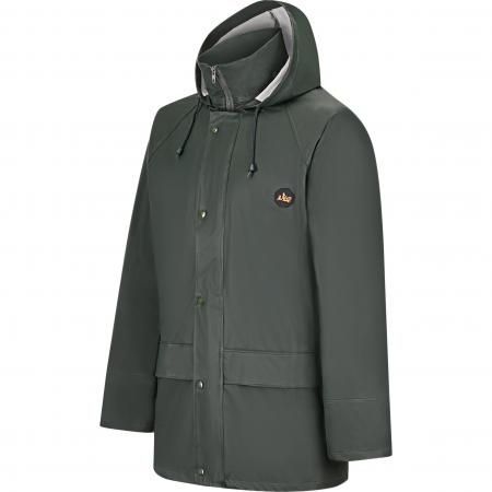  Drau Rain Jacket Unisex (Olive Grey)