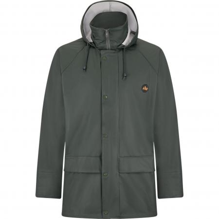  Drau Rain Jacket Unisex (Olive Grey)