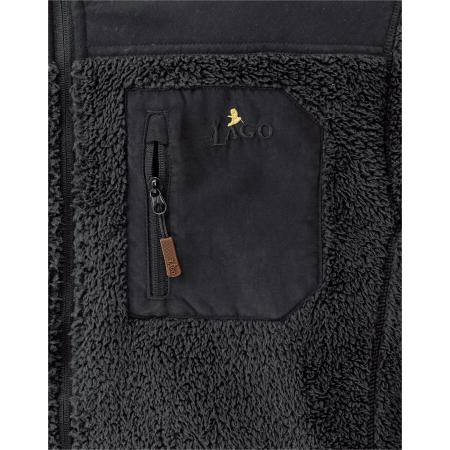 Fleecejacke Avalanche Pro Herren (Schwarz)