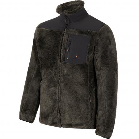  Fleecejacke Avalanche Pro Herren (Schwarz)