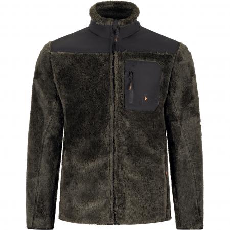  Fleecejacke Avalanche Pro Herren (Schwarz)