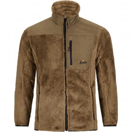  Fleecejacke Avalanche Pro Herren (Braun)
