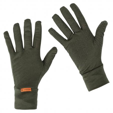  Merino Handschuhe Herren (Olive)