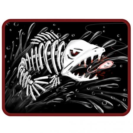 Aufkleber Angry Fish
