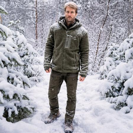 il Lago Prestige Faserpelzjacke Avalanche Pro Herren (Oliv)