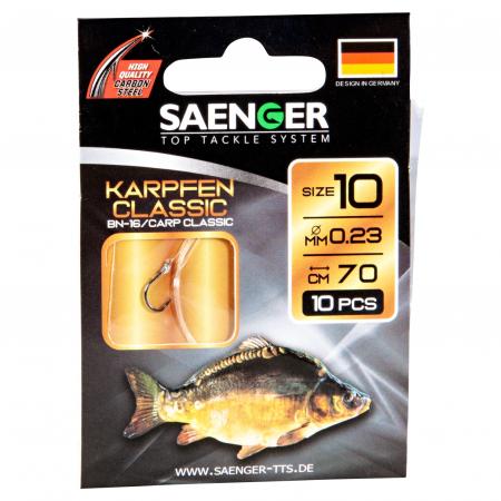  Target fish Hook, tied (Carp Classic BN-16)
