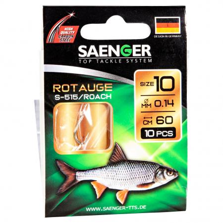  Target fish Hook, tied (Roach S-515)