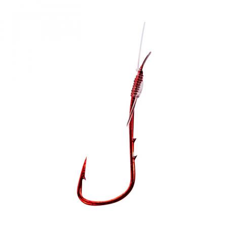 Zielfisch-Haken, gebunden (Wurmhaken R-18)
