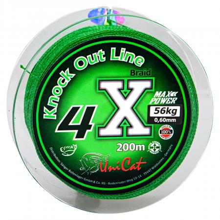 Wallerschnur 4X Braid Knock Out Line (200 m)