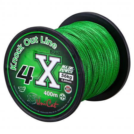 Uni Cat Wallerschnur 4X Braid Knock Out Line (400 m)
