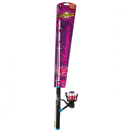  Spinning Combo Cosmic (pink, stationary reel)