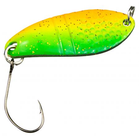  Trout Spoon Dragon (2,5 g, Yellow/Green, Black UV)