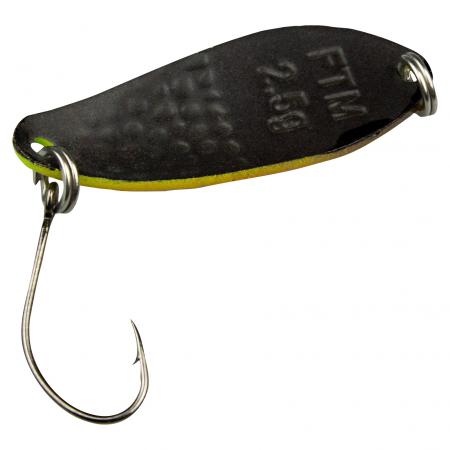 Trout Spoon Dragon (2,5 g, Yellow/Green, Black UV)
