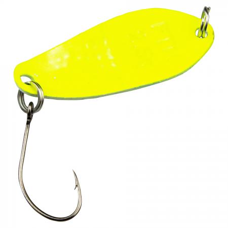 FTM Trout Spoon Dragon (2,5 g, Blue/White, Yellow UV)