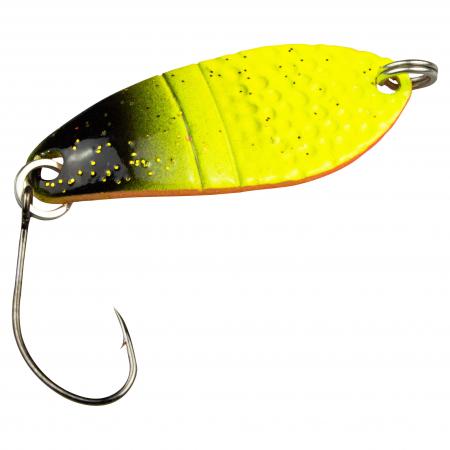  Trout Spoon Dragon (2,5 g, Black/Yellow, Orange UV)