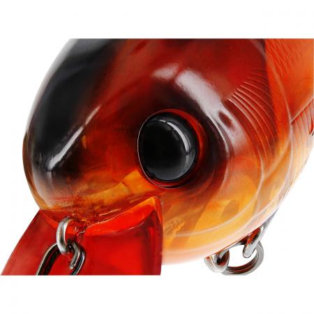  Wobbler Bassbite Squarebill (Fire Craw)