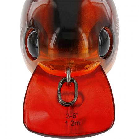  Wobbler Bassbite Squarebill (Fire Craw)