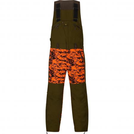  Driven Hunt Dungarees Keiler Pro Men (Olive/Orange Camouflage)